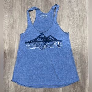 Mountain tank top
